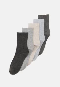 Anna Field 5 Pack - Calcetines - Black/Grey