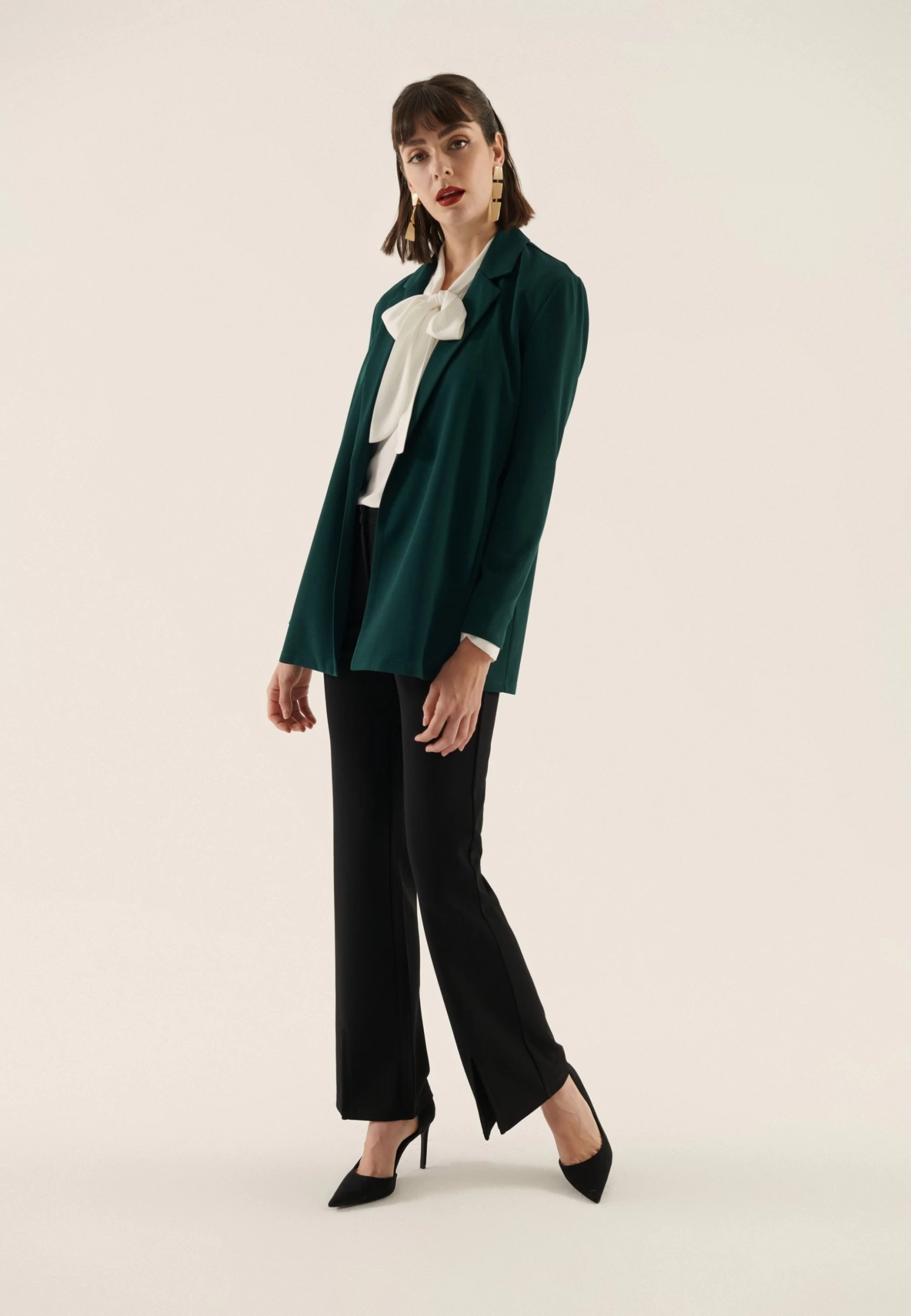 Anna Field Blazer - Dark Green - Imagen 2