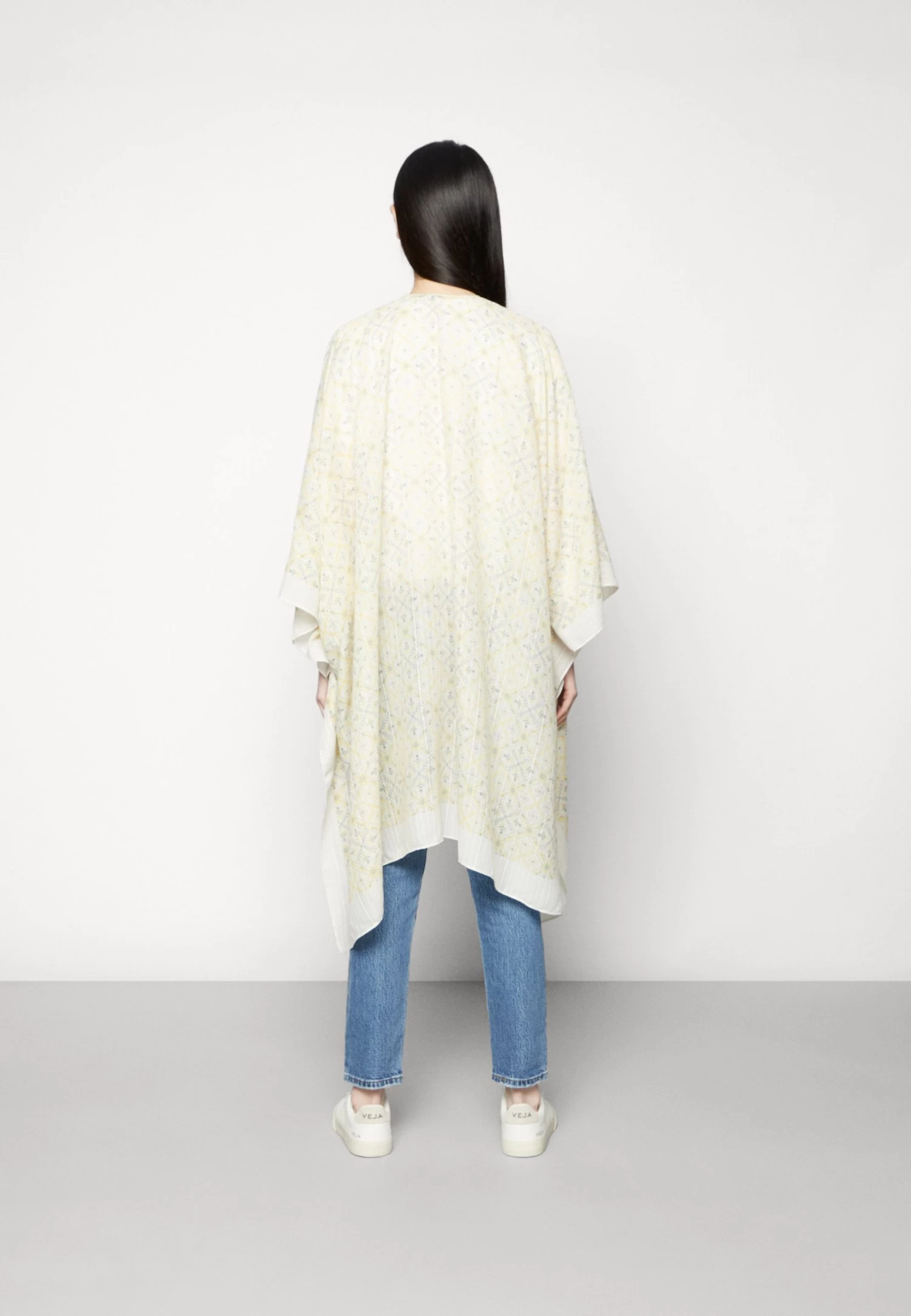 Anna Field Poncho - Yellow - Imagen 3