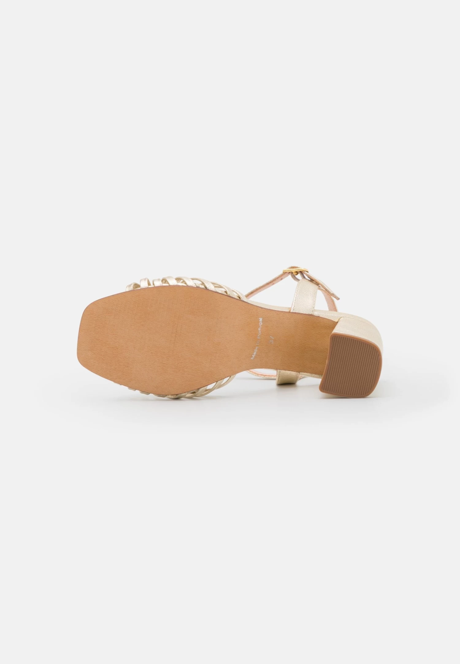 Anna Field Leather - Sandalias De Tac贸n - Gold - Imagen 5