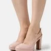 Anna Field Zapatos De Plataforma - Light Pink