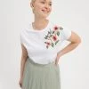 Anna Field Camiseta Estampada - White