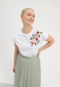 Anna Field Camiseta Estampada - White