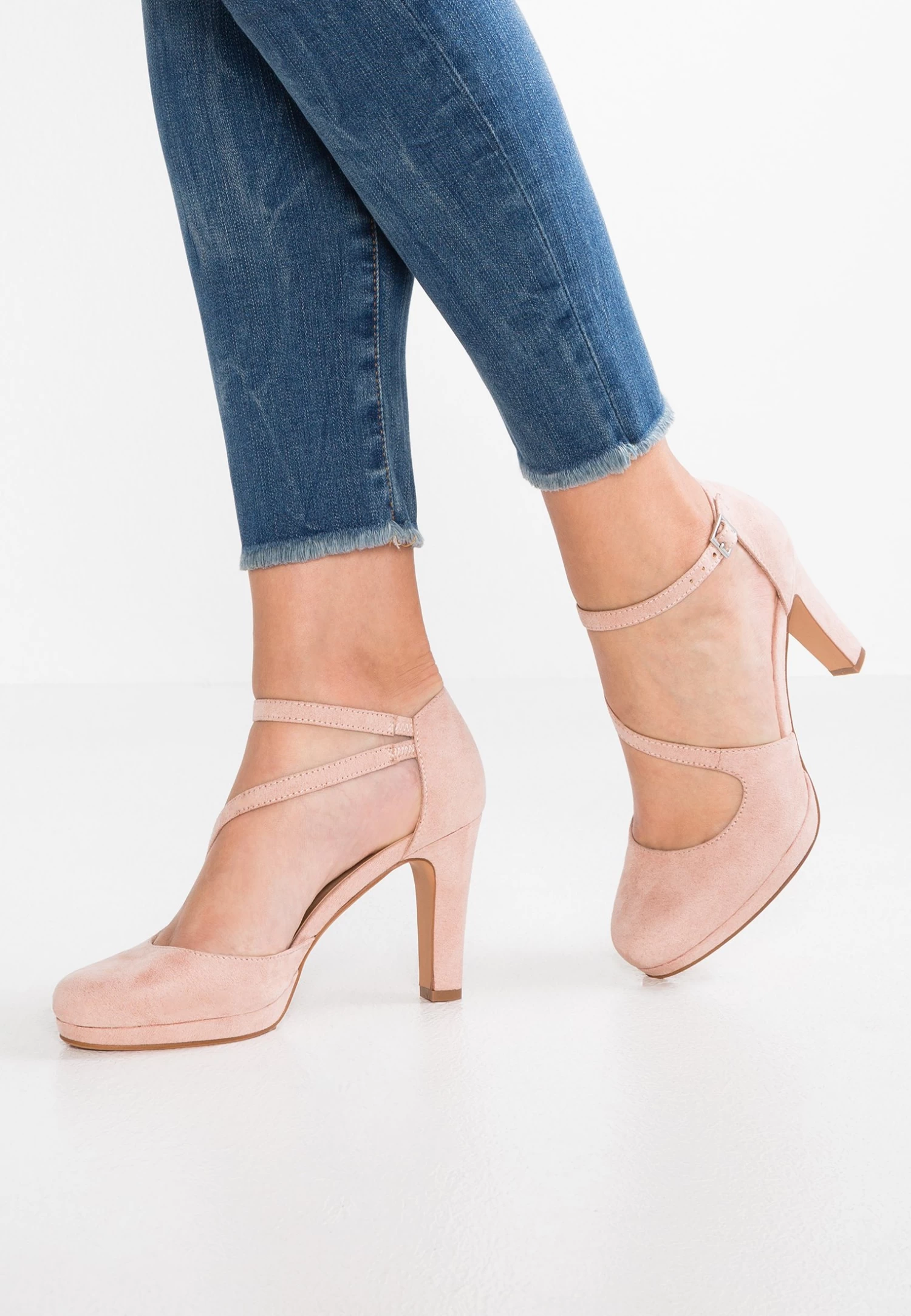Anna Field Zapatos Altos - Rose