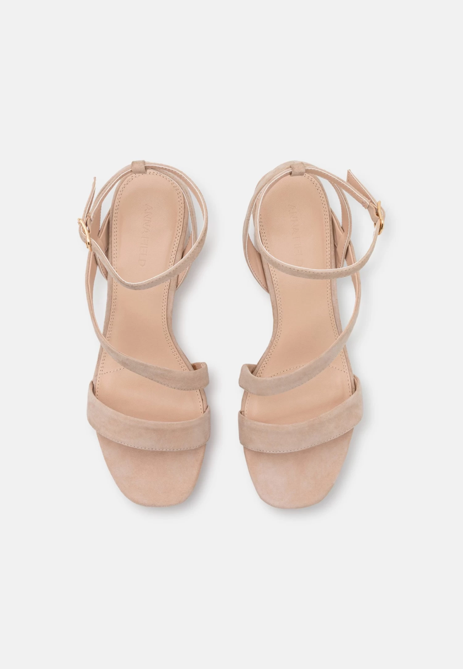 Leather- Sandalias De Tac贸n - Light Pink - Imagen 6
