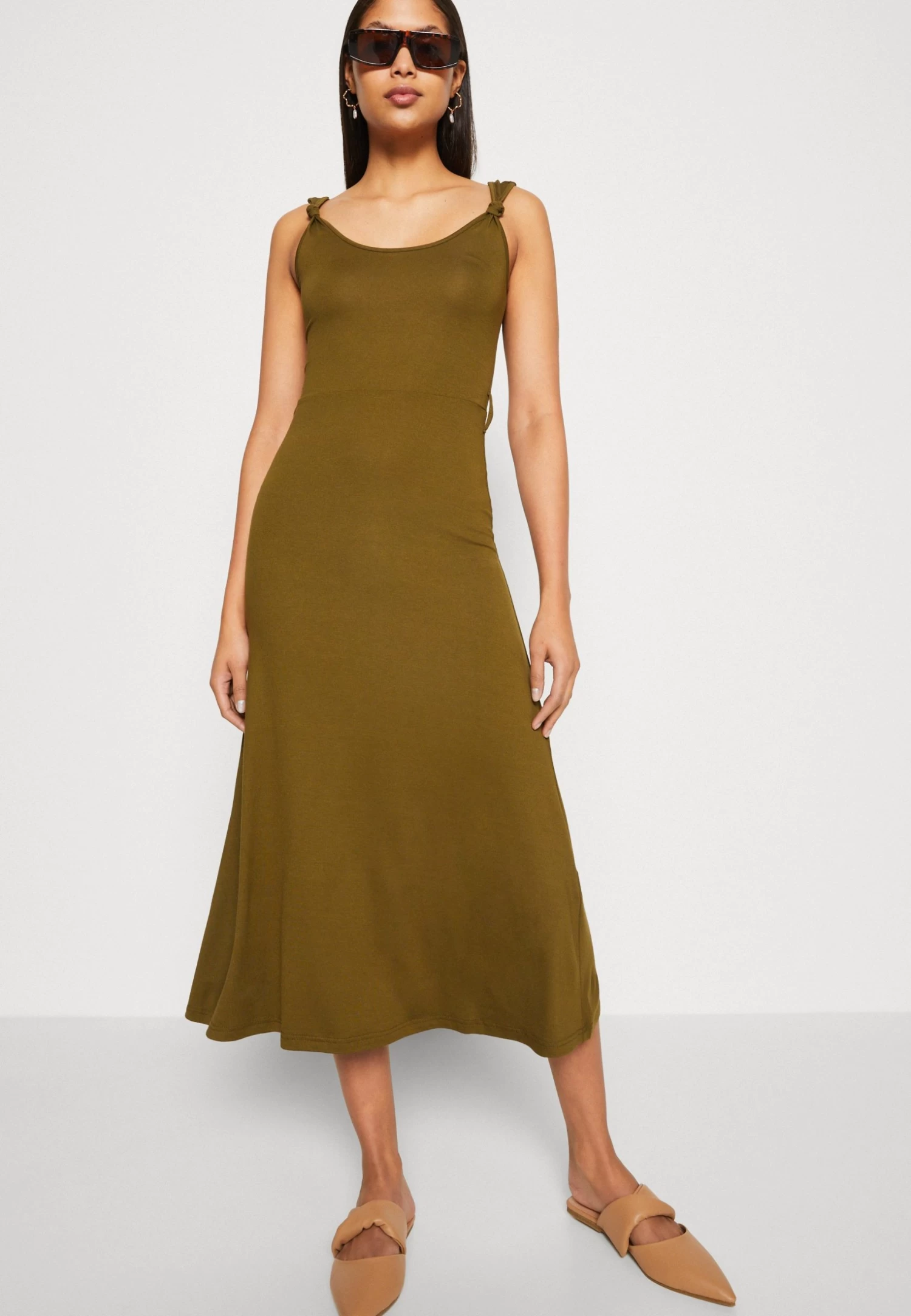 Anna Field Vestido Ligero - Olive - Imagen 4