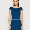 Anna Field Vestido Ligero - Blue/White