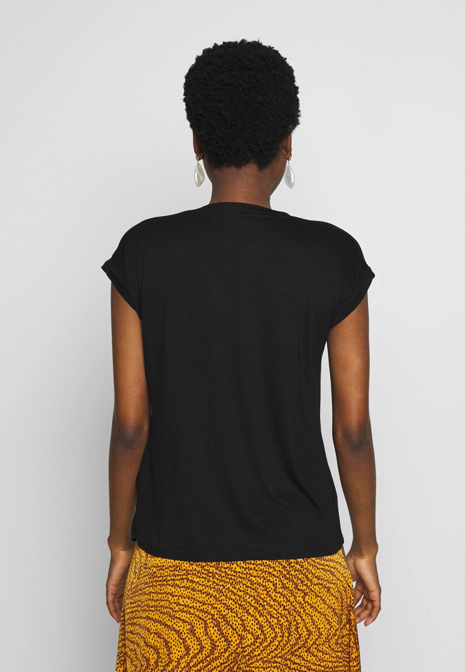 Anna Field Camiseta Estampada - Black - Imagen 3