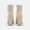 Anna Field Botines De Tacón - Beige